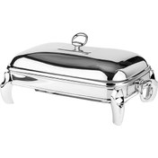 تصویر سوفله پافیلی نقره ای مستطیل بزرگ برند راکلند کد(P207) - الو میام 