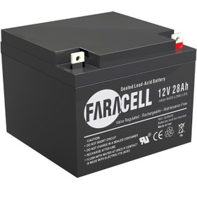 تصویر باتری Faracell 12V28AH 