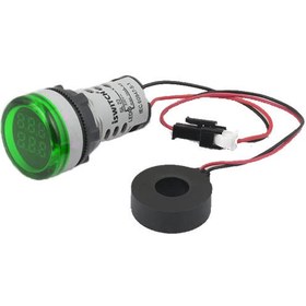 تصویر چراغ سیگنال آمپرمتر گرد آی سوییچ 