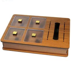 تصویر باکس چوبی تی بگ 4تایی 