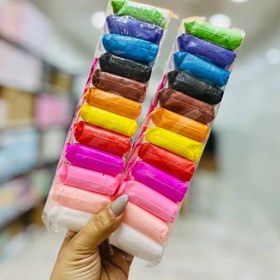 تصویر خمیر کلی۱۲رنگ 