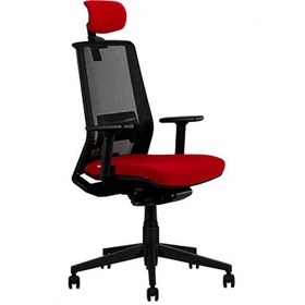 تصویر صندلی اداری نیلپر مدل OCM 850 پایه پلاستیک Nilper office chair model OCM 850, plastic base