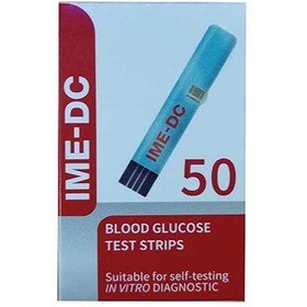 تصویر نوار تست قند خون آی ام ای دی سی IME-DC IME-DC Blodd Glucose Test Strips