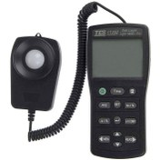 تصویر نورسنج دیتالاگر تی ای اس مدل TES-1339R TES 1339R Data Logger Light Meter Pro
