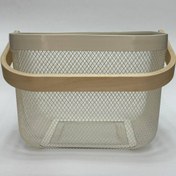 تصویر سبد فلزی طرح ایکیا - بنفش 