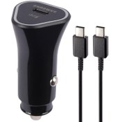 تصویر شارژر فندکی سامسونگ مدل EP-L502 ظرفیت ۲۵ وات فست شارژ 