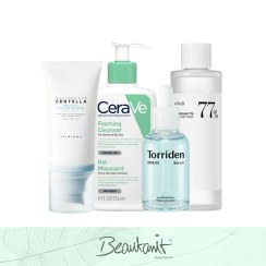 تصویر پک روتین پوست چرب 