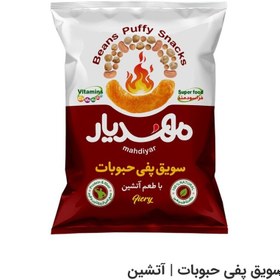 تصویر سویق پفی غلات پیاز جعفری 50 گرم مهدیار Mahdiyar puffed grain Swayq with onion and parsley 50g