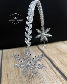 تصویر تاج عروس کد A30 Bridal Tiara Code A30