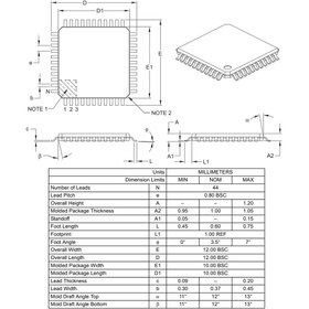 تصویر PIC16F877A-I/PT 