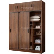 تصویر کمد دیواری فوبورو مدل KA200 درب ریلی 