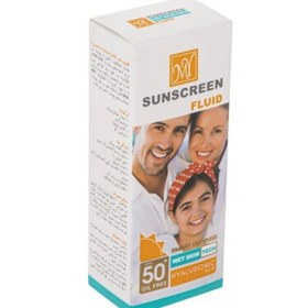 تصویر ضدافتاب فلوئیدی مای فاقدچربی بی رنگ spf50 