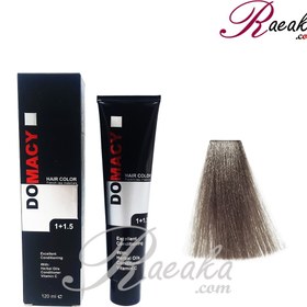 تصویر رنگ مو سری خاکستری حاوی روغن های گیاهی 120میل دوماسی 6.12 Domacy Hair Color Gray 120ml