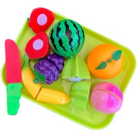 تصویر ست میوه برشی 