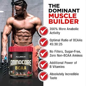 تصویر پودر بی سی ای ای آمینو کور آلمکس 315 گرم Allmax Aminocore Bcaa Powder 315 g