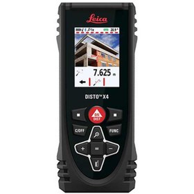 تصویر متر لیزری لایکا مدل X4 ظرفیت ۱۵۰ متر 