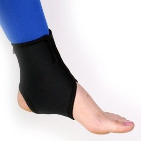 تصویر قوزک بند نئوپرن ساده طب و صنعت کد11300 Tebosanat Neoprene Ankle Support