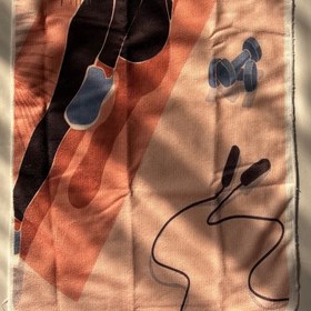 تصویر حوله باشگاهی شکم کرانچ 