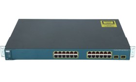 تصویر سوئیچ سیسکو مدل WS-C3560-24PS-S استوک Cisco WS-C3560-24PS-S 24Port Switch Stock