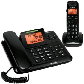 تصویر گوشی تلفن بی سیم وی تک مدل CS6147 ا Vtech CS6147 Corded & Cordless Phone Vtech CS6147 Corded & Cordless Phone