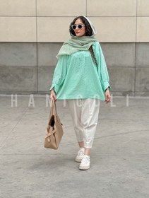 تصویر مانتو عروسکی مدل صدف حانی گلی 