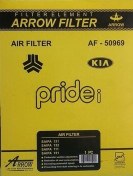 تصویر فیلتر هوا خودرو آرو مدل AF-50969 مناسب برای پراید انژکتور ( فروش بصورت عمده حداقل 40 عدد) ا Pride Air Filter Pride Air Filter