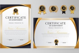 تصویر دانلود گواهی نامه پایان دوره certificate 