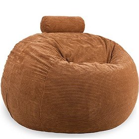 تصویر بین بگ یک نفره مخملی کد 23119