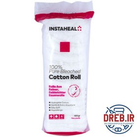 تصویر پنبه هیدروفیل بهداشتی اینستاهیل - INSTAHEAL HYDROPHILE COTTON ROLL 