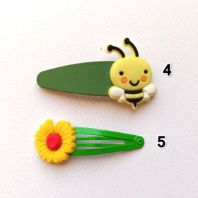 تصویر گیره های نوزادی رنگی 