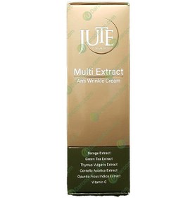 تصویر کرم ضد چروک گیاهی مولتی اکسترکت ژوت ۵۰ میلی لیتر Jute Multi Extract Anti Wrinkle Cream 50ml