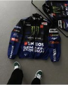 تصویر پیراهن موتور سیکلت یاماها رنگ آبی 