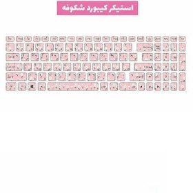 تصویر استیکر کیبورد فانتزی 