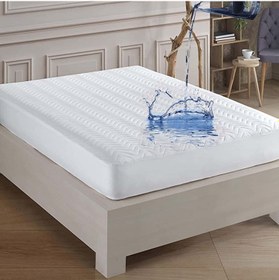 تصویر محافظ تشک فیت شده با روکش پنبه‌ای و ضد مایعات برند faiend Cotton Quilted Fitted Mattress Protector Liquid Proof Mattress Protector Mattress Protector