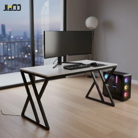 تصویر میز کار فلزی 