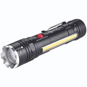 تصویر چراغ قوه یو وی(UV) دوحالته مگنتی یو وی 395 ، نور سفید قوی در کنار مدل UV-26 / LED COB WORKING LAMP 