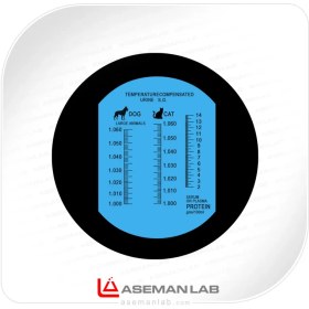 تصویر رفرکتومتر ادرار دامپزشکی چشمی آزمایشگاهی 