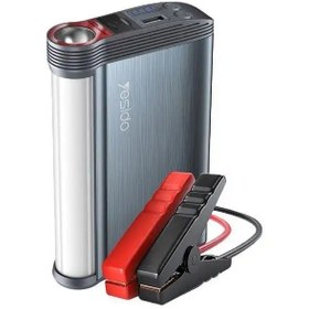 تصویر جامپ استارتر یسیدو YESIDO مدل YP36 با ظرفیت 10000mAh YESIDO jump starter model YP36