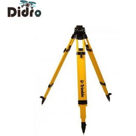 تصویر سه پایه چوبی 2 قفله تریمبل trimble tripod