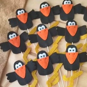 تصویر تاپر حروف الفبا ک مثل کلاغ کلاس اولی ها 