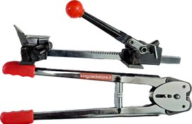 تصویر دستگاه تسمه کش دستی به همراه انبر 