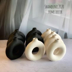 تصویر گلدان دونات - 17 سانت / 