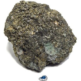 تصویر سنگ راف پیریت نمونه استثنایی و معدنی S1647 