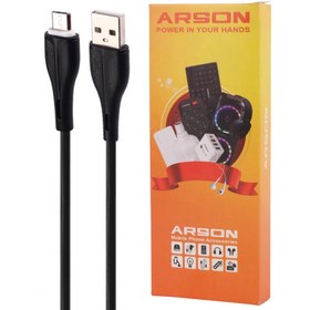 تصویر کابل تایپ سی فست شارژ Arson AN-M6 2.1A 1m Arson AN-M6