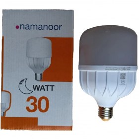 تصویر لامپ استوانه 30 وات نمانور - مهتابی 