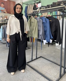 تصویر شومیز گره ای یاسی 