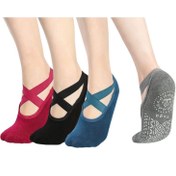 تصویر جوراب پیلاتس و یوگا 