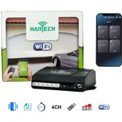 تصویر درب بازکن هوشمند 3 رله هانتک WIFI+SMS+RF 