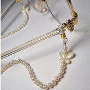 تصویر بند عینک مرواریدی ترند 