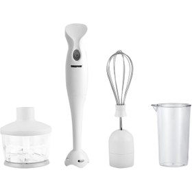 تصویر گوشت کوب و مخلوط کن برقی (غذاساز) چند کاره جی پاس مدل 6144 Geepas 4 IN 1 HAND BLENDER SET